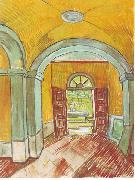 Vincent Van Gogh Entrance of the Hospital Germany oil painting artist